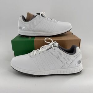 Skechers Go Golf Mens Extra Wide Fit White Golf Shoes 54541W/WGY Size 8.5 NEW
